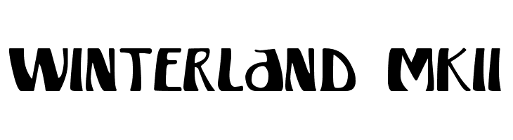 Winterland [MKII]  フリーフォントのダウンロード