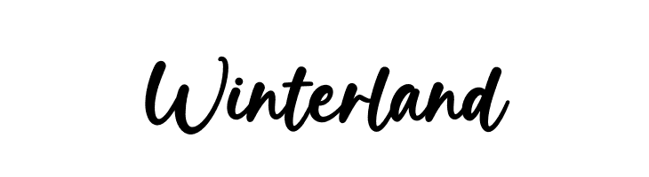Winterland  Fuentes Gratis Descargar