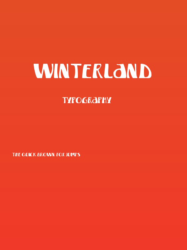 Winterland Poster