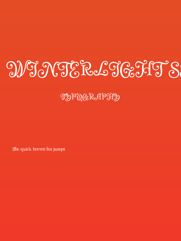 Winterlight Season PERSONAL Regular Poster