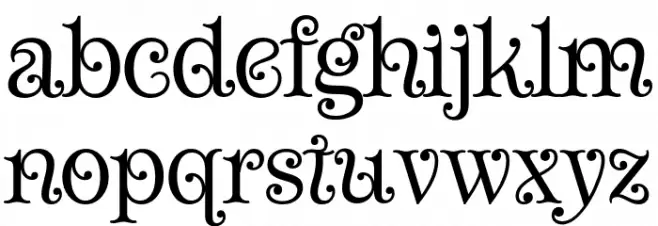 Winterlight Season PERSONAL Regular फ़ॉन्ट लोअरकेस