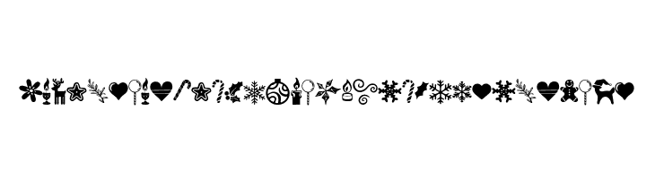Winterlight Symbols PERSONAL Regular  नि: शुल्क फ़ॉन्ट्स डाउनलोड