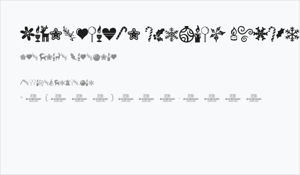 Winterlight Symbols PERSONAL Regular Business Card