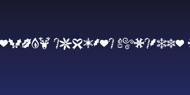 Winterlight Symbols PERSONAL Regular Social Header