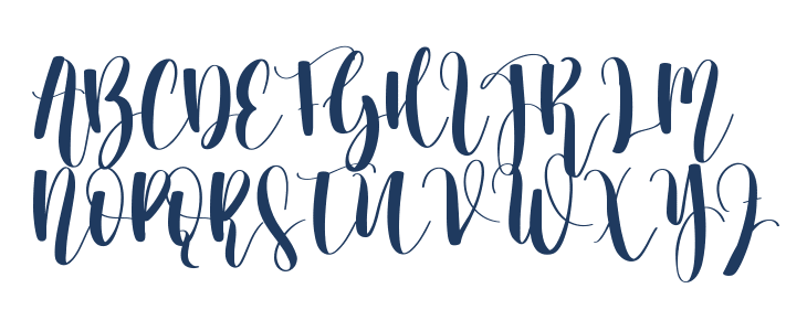 Winterlove Uppercase