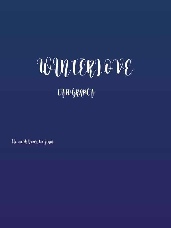 Winterlove Poster
