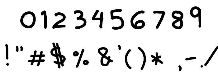 Wintermelon Font OTHER CHARS