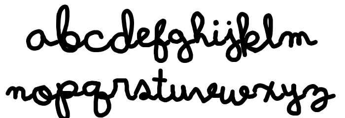 Wintermelon Font LOWERCASE