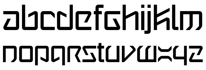 Wintermute-Regular Font LOWERCASE