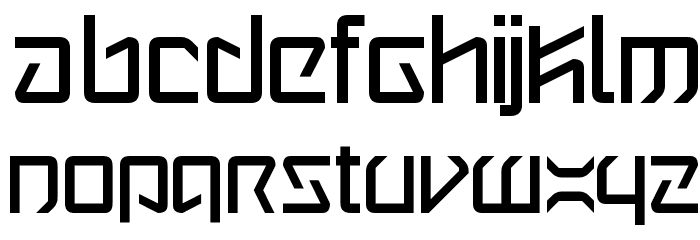 Wintermute Font LOWERCASE