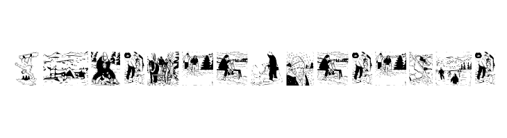 WintersAbstract Font