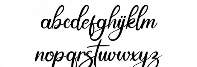 Wintersay Fonte MINÚSCULAS