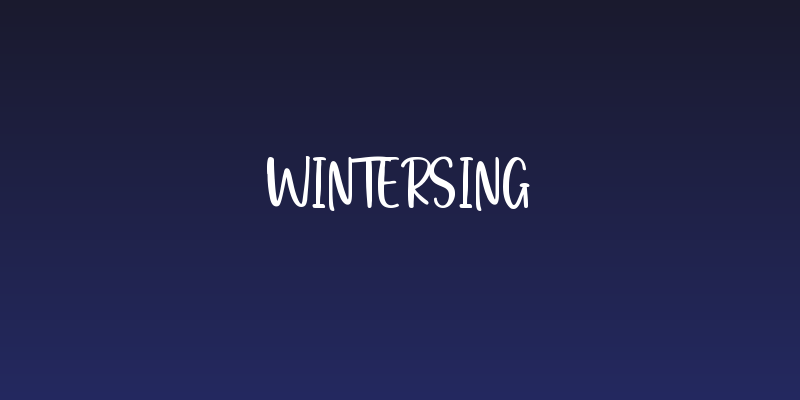 Wintersing Social Header