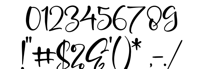 Wintersnow Font OTHER CHARS