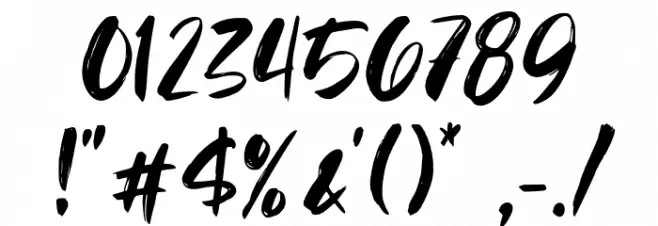 Wintersoul Font OTHER CHARS