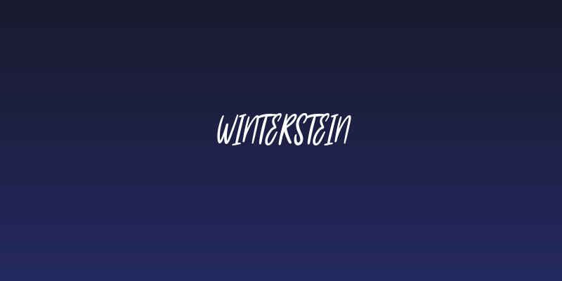 Winterstein Social Header