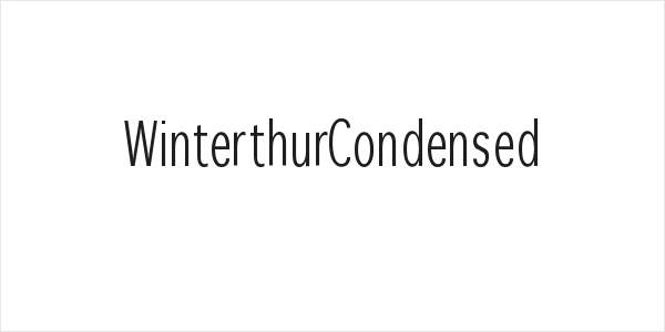 WinterthurCondensed Logo