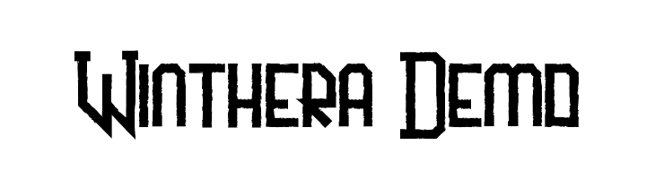 Winthera Demo  Descarca Fonturi Gratis
