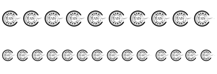 Winthera Demo Font OTHER CHARS