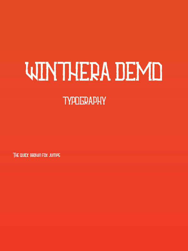 Winthera Demo Poster