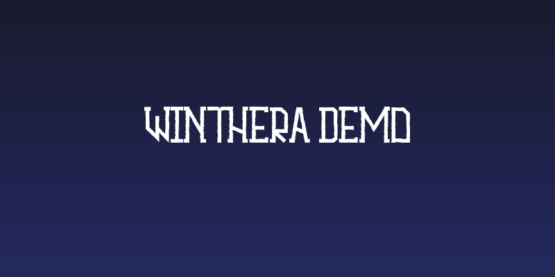 Winthera Demo Social Header