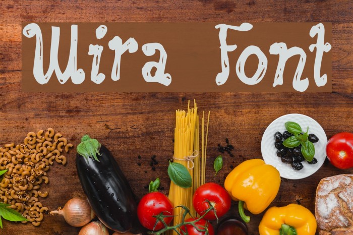 Wira Font examples