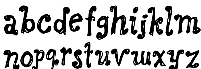 Wira Font LOWERCASE