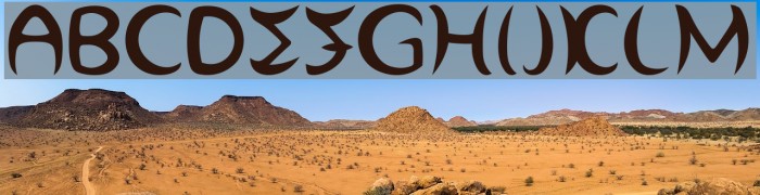 Wirbelkind Font examples