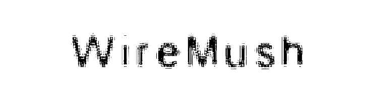 Wire Mush  Free Fonts Download