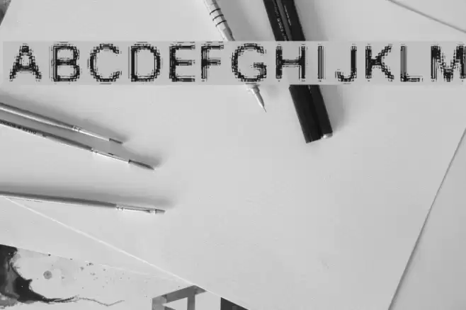 Wire Mush Font examples