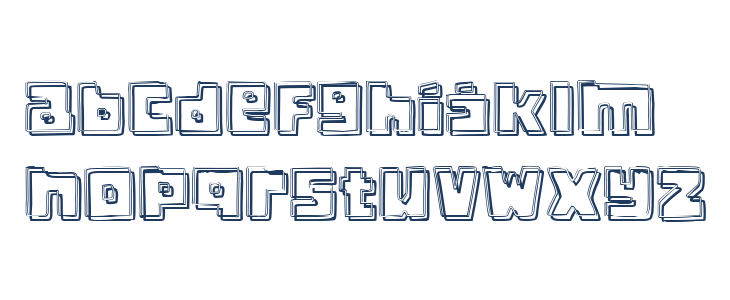 Wire Thin Regular Lowercase