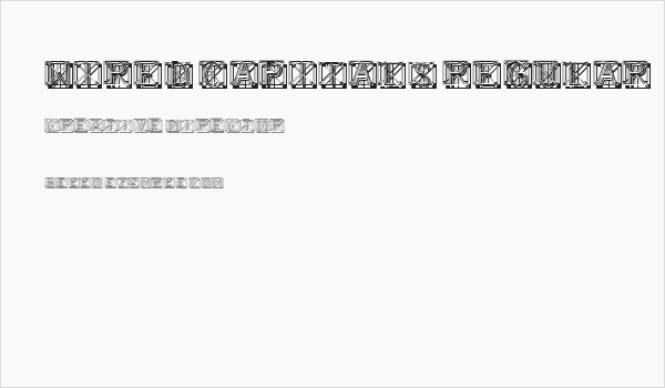 Wired Capitals Regular Business Card