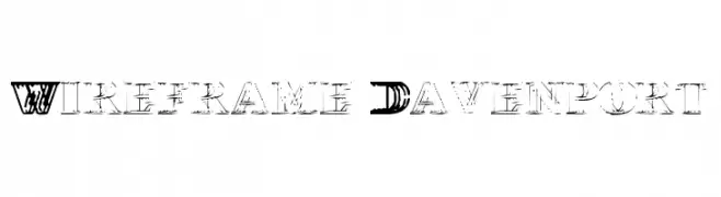 Wireframe-Davenport  Free Fonts Download