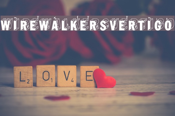 WirewalkersVertigo Font examples