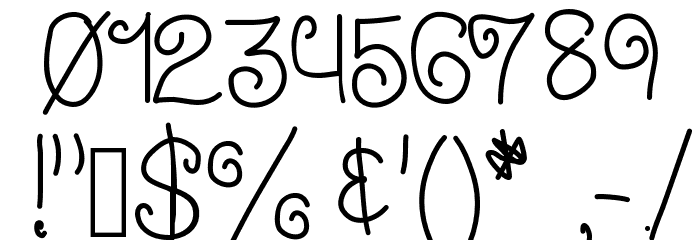 WischyStylus Font OTHER CHARS