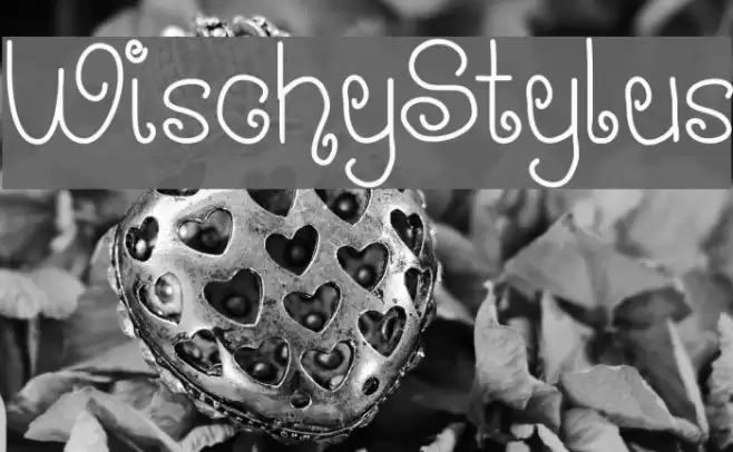 WischyStylus Font examples