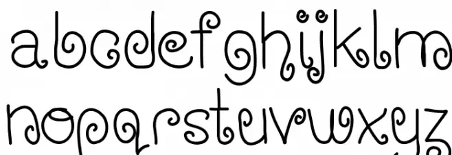 WischyStylus Font Litere mici