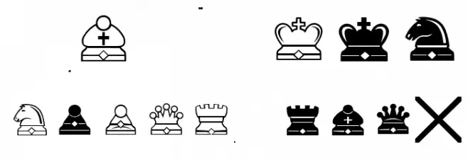 Wisdom Chess Regular 字体 小写