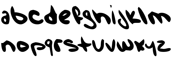 Wise Rabbit Says Font LOWERCASE