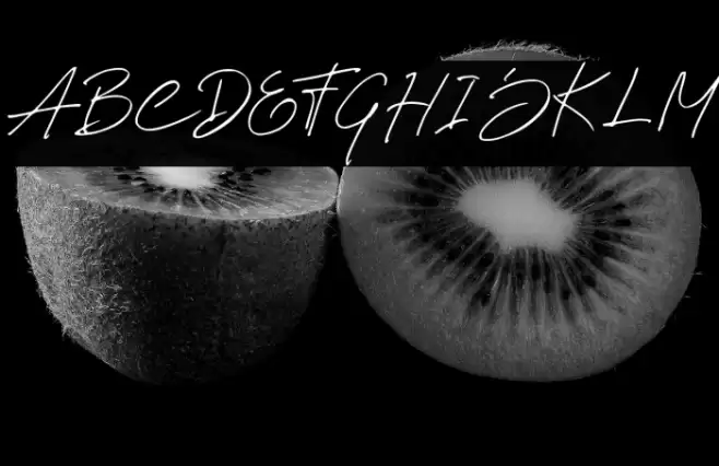 Wish Good Orin Font examples