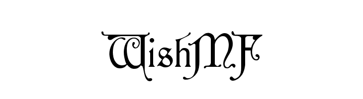 WishMF  नि: शुल्क फ़ॉन्ट्स डाउनलोड