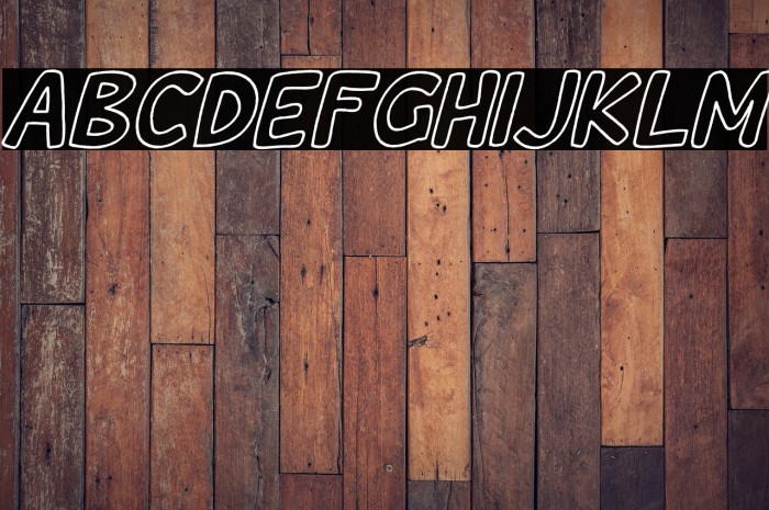 Wishcar Moundy Outline Italic Example 1