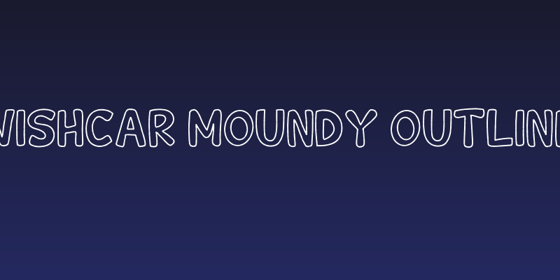 Wishcar Moundy Outline Social Header