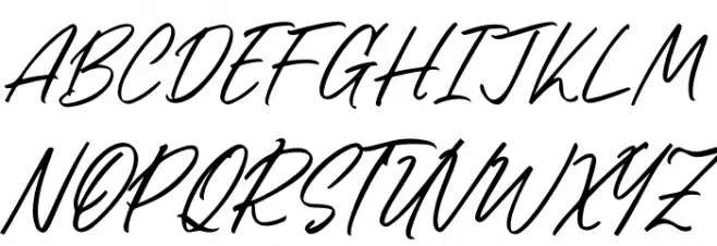 Wishday Schriftart Gro&szlig;