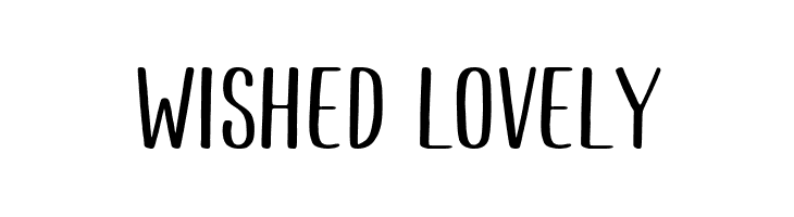 Wished Lovely  font caratteri gratis