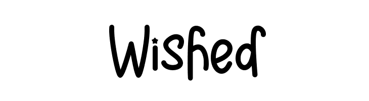 Wished  Frei Schriftart Herunterladen