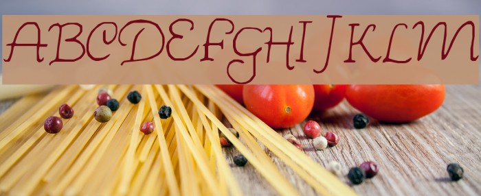 Wishes Font examples