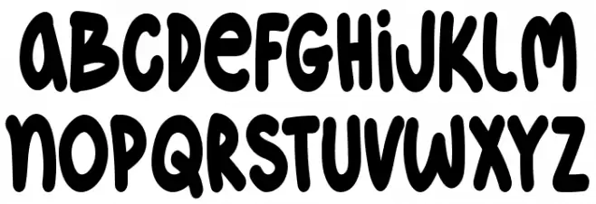 Wishing Bird Schriftart Kleinbuchstaben