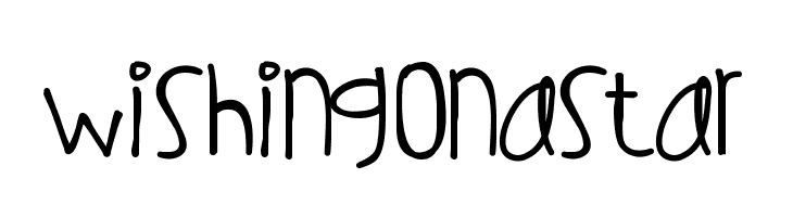WishingOnAStar Font