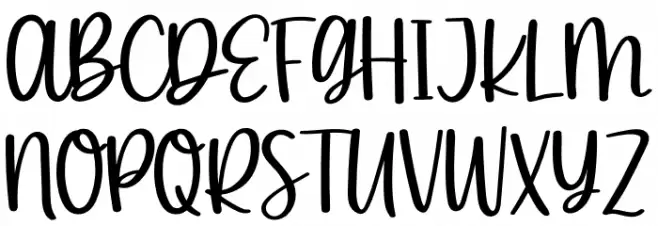 Wishingly Font Litere mari